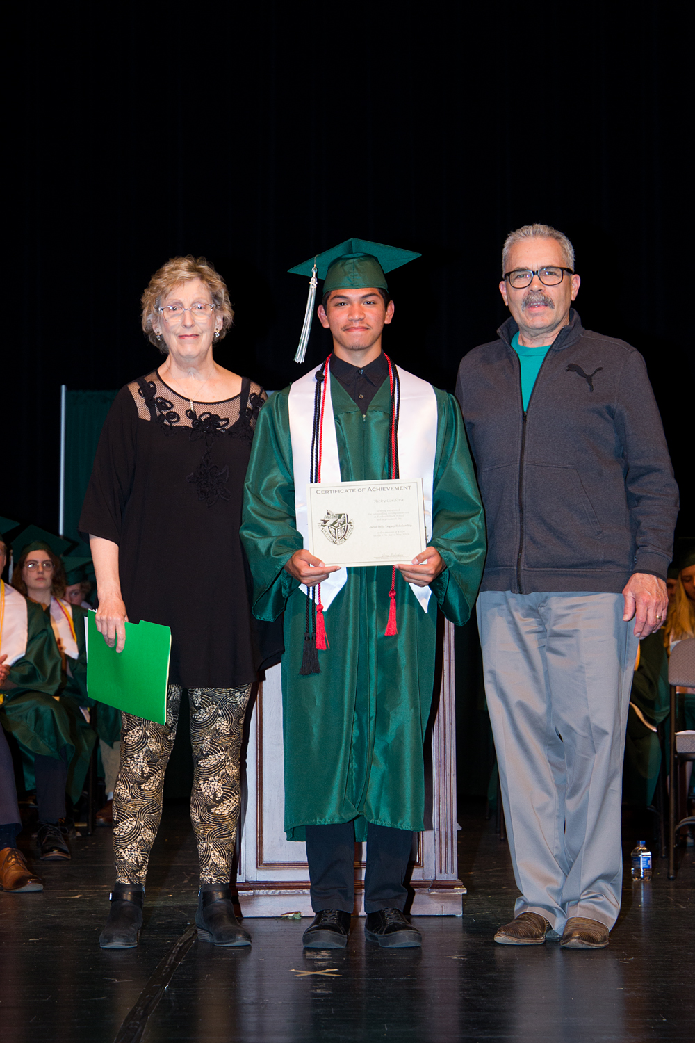 Jared Sully Legacy Scholarship: Linda and Jeff Selly & Ricky Cordov